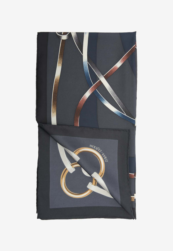 Hermès Figure Artistique Silk Scarf 