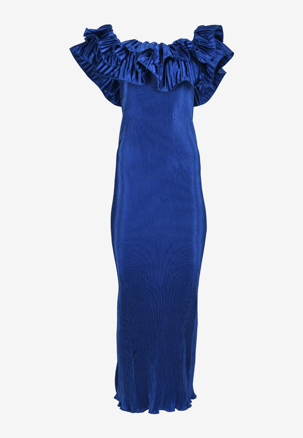 L
IDEE Off-Shoulder Debut Gown Azure DEBG0023DABLUE