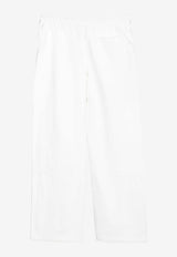 LOW CLASSIC LC Straight-Leg Pants White LC243PT01_WHWHITE