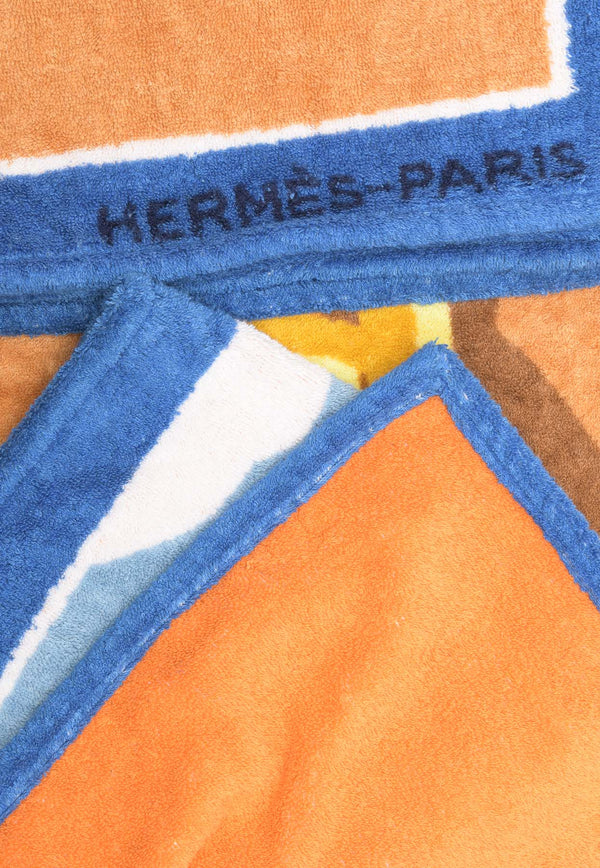 Hermès Escale a la Plage Beach Towel