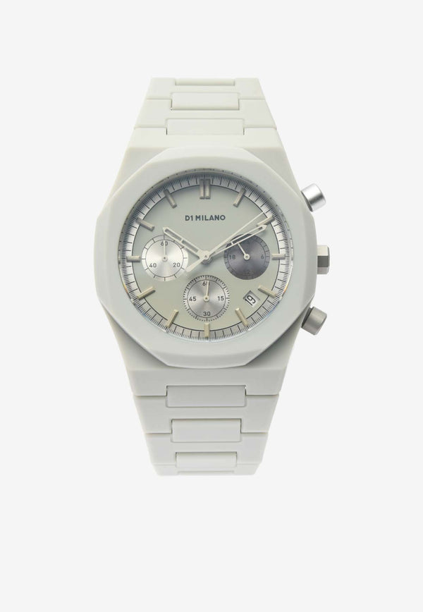 D1 Milano Polychrono 40.5 mm Watch Gray PHBJ08GREY