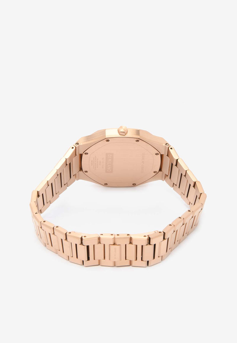 D1 Milano Ultra Thin Bracelet 40 mm Watch Rose Gold UTBJ42GOLD