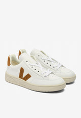 Veja V-12 Leather and Suede Sneakers XD0202322WHITE MULTI