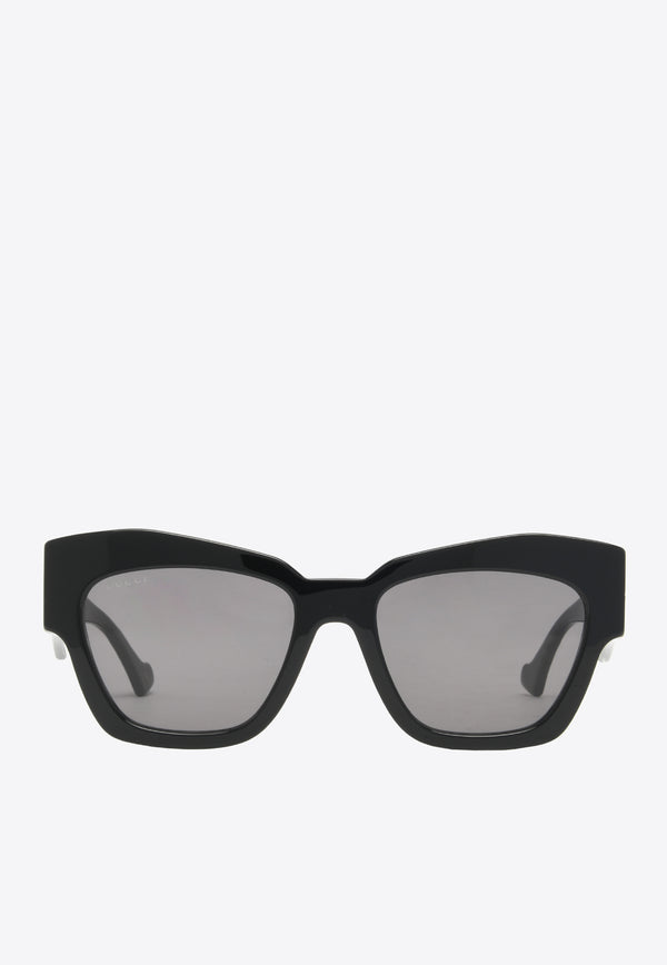 Gucci Butterfly Acetate Sunglasses GG1422SBLACK