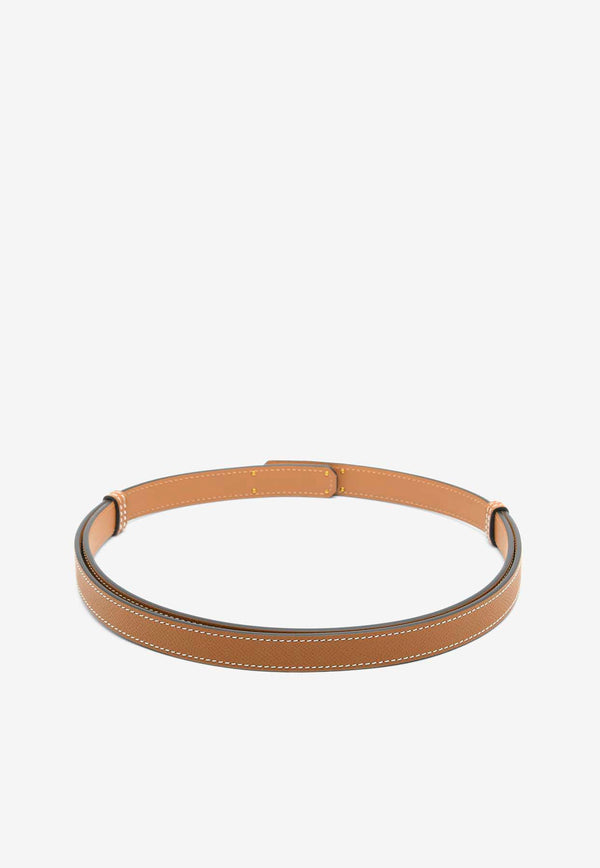 Hermès Kelly 18 Belt in Gold Epsom Leather with Rose Gold Buckle