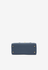 Hermès Kelly 25 Retourne in Bleu Navy Togo Leather with Gold Hardware