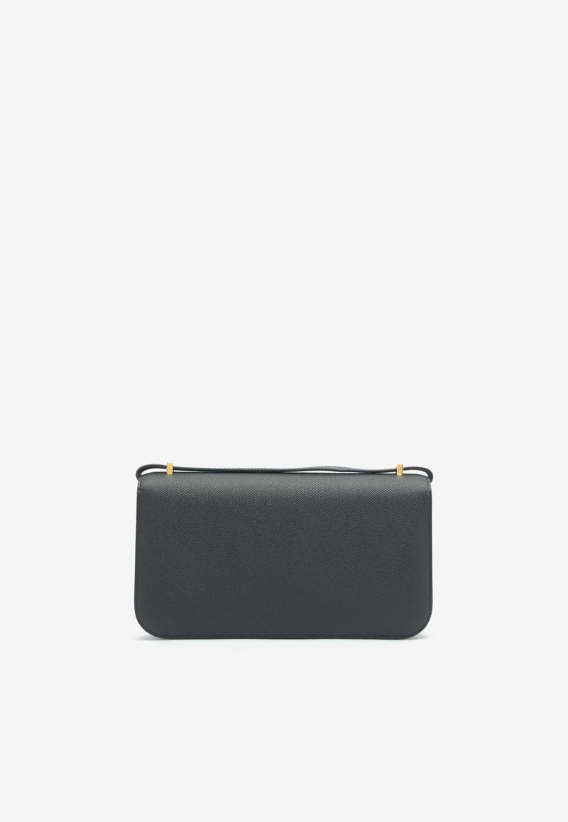 Hermès Constance Elan in Black Epsom Leather with Gold Hardware