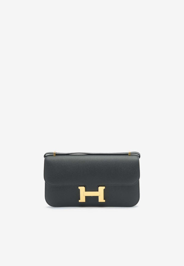 Hermès Constance Elan in Black Epsom Leather with Gold Hardware