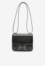 Hermès Constance 18 in Black Box Leather with Aventurine Palladium Hardware