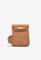 Hermès Kelly Jump Backpack in Gold Swift Leather with Gold Hardware