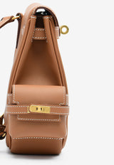 Hermès Kelly Jump Backpack in Gold Swift Leather with Gold Hardware