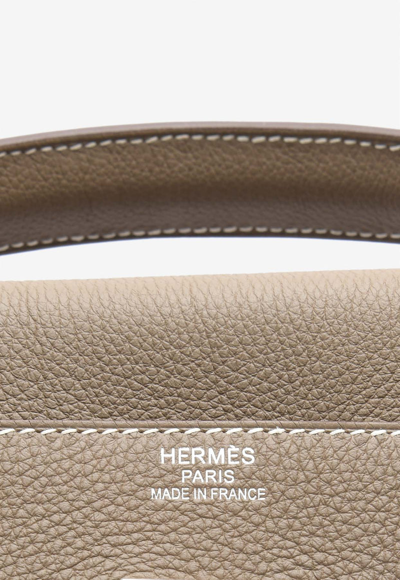 Hermes Kelly Maxi 42 in Etoupe Togo with Palladium Hardware