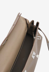 Hermes Kelly Maxi 42 in Etoupe Togo with Palladium Hardware