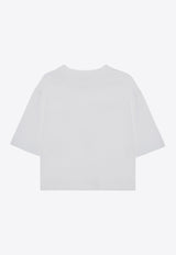 Marni Logo Print Cropped T-shirt White THJE0333P0USCS11/P_MARNI-LOW01