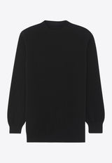 The Frankie Shop Maxime Knit Sweater Dress Black TKSMAXIME01000BLACK