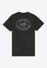 Sporty 
Rich Riding Club Printed T-shirt Black TO043512244BA02BLACK