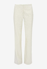 JW Anderson Striped Tailored Pants TR0332-PG1470IVORY