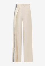 JW Anderson Side Logo Panel Pants TR0334-PG1483CREAM