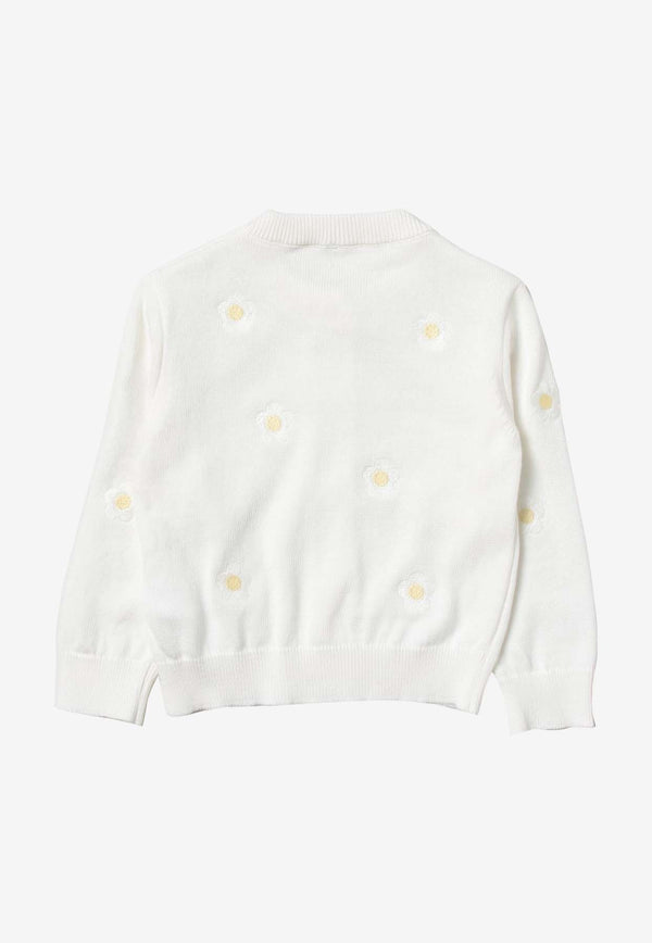 Stella McCartney Kids Baby Girls Floral Embroidered Cardigan TS9070_X0096_102