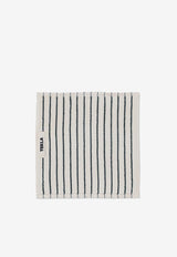 Tekla Striped Bath Towel White TT-RG30X30CO/P_TEKLA-RG