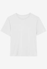 The Frankie Shop Harper Basic Crewneck T-shirt White TTSHARPER00050WHITE