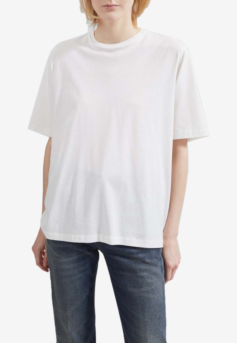 The Frankie Shop Harper Basic Crewneck T-shirt White TTSHARPER00050WHITE