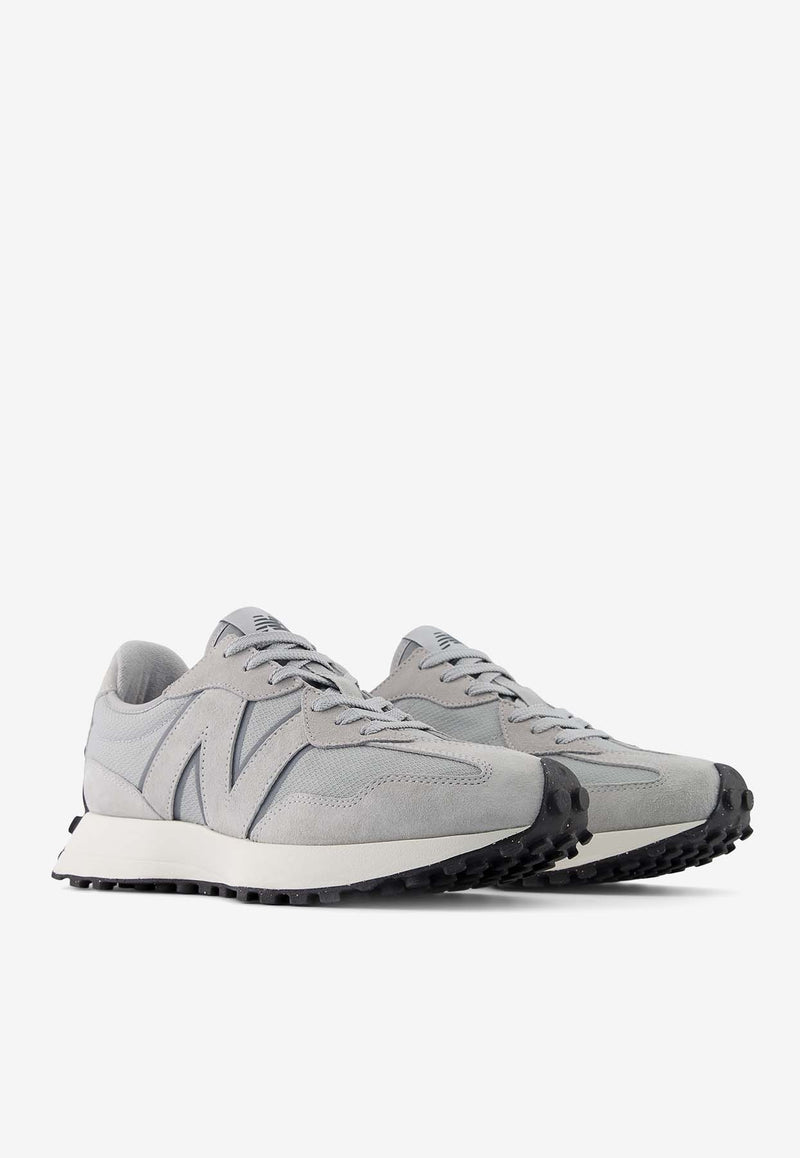 New Balance 327 Low-Top Sneakers in Raincloud with Slate Grey U327SWA