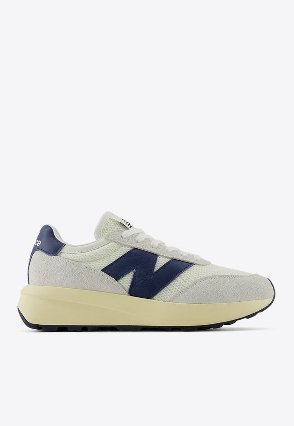 New Balance 327 Low-Top Sneakers in NB Navy with Sea Salt White U370EC