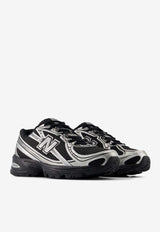 New Balance 740 Low-Top Sneakers in Black with Silver Metallic U740BM2