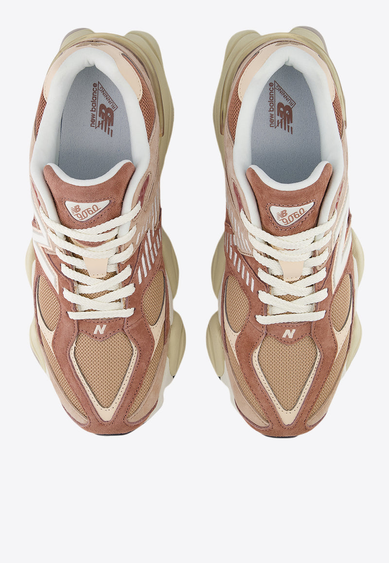 New Balance 9060 Sneakers in Sparrow with Flat Taupe and Vintage Rose Brown U9060EEH