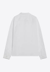 Prada Long-Sleeved Casual Shirt White UCN441UMO16FS/Q_PRADA-F0009