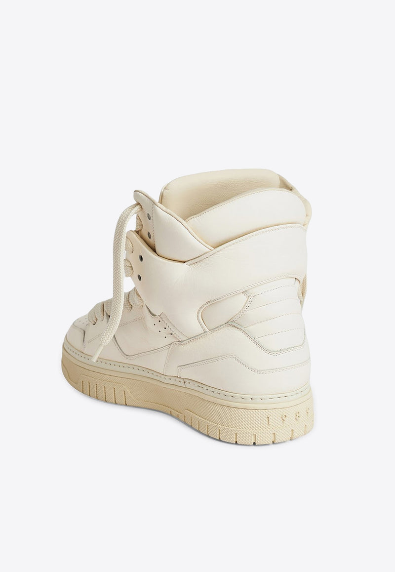 1989 Studio High-Top Padded Leather Sneakers White UFW24.802.LTHLE/P_1989-WHT