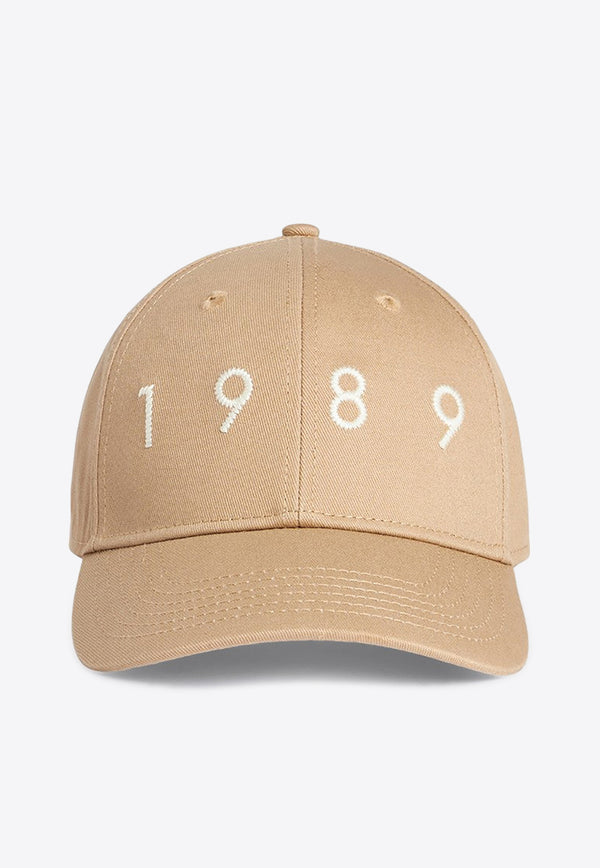 1989 Studio Embroidered 1989 Baseball Cap Beige UFW24.901.LOGOCO/P_1989-CML