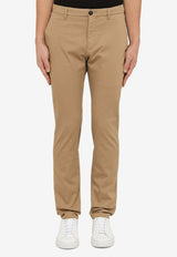 Department 5 Logo Chino Pants UP0012TS0050/O_DEPAR-070 Beige