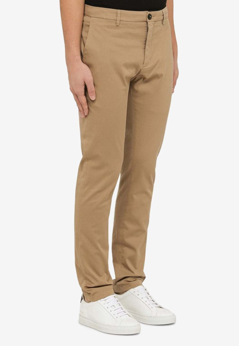 Department 5 Logo Chino Pants UP0012TS0050/O_DEPAR-070 Beige