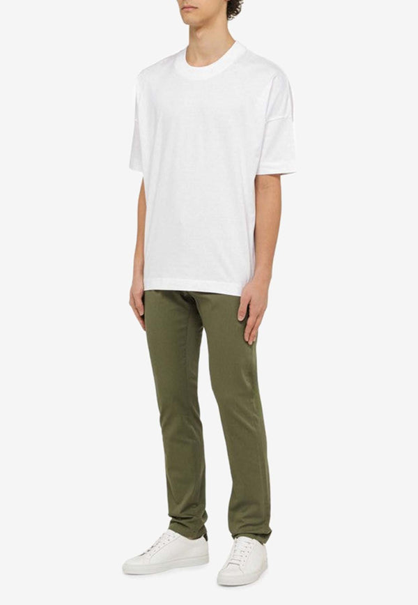 Department 5 Logo Chino Pants UP0012TS0050/O_DEPAR-715 Green