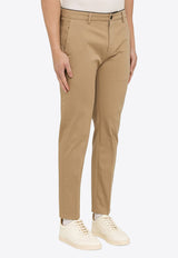 Department 5 Essential Slim-Leg Chino Pants Beige UP0052TS0050/O_DEPAR-070