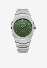 D1 Milano Ultra Thin Bracelet 40 MM Watch Green UTBJ06GREEN