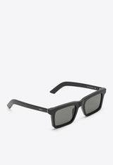 Retrosuperfuture 1968 Square Sunglasses UU1-IJS7PVC/M_SUPER-BLK