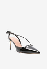 Malone Souliers Valeria 70 Leather Pumps VALERIA 70-1 BLACK