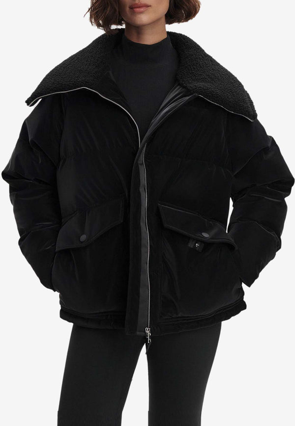 Varley Roseville Oversized Puffer Jacket Black VAR01947BLACK