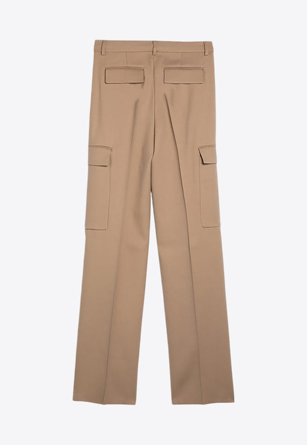 Sportmax Verbas Classic Cargo Pants Caramel VERBASWO/P_SPORM-006