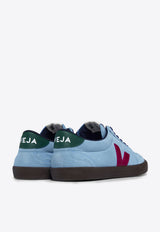 Veja Volley Low-Top Suede Sneakers  Blue VO0303722BLUE