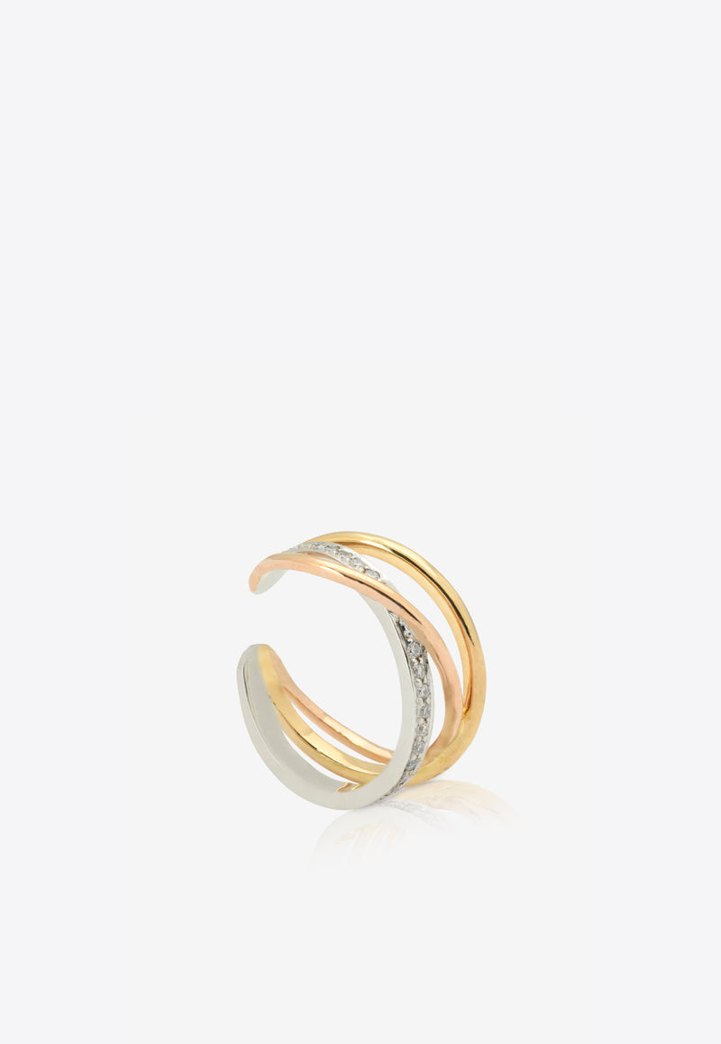 Special Order- Small Triniti Cuff Ring