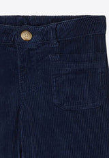 Bonpoint Girls Junon Corduroy Pants Navy W04GPAW00009-ACO/P_BONPO-070