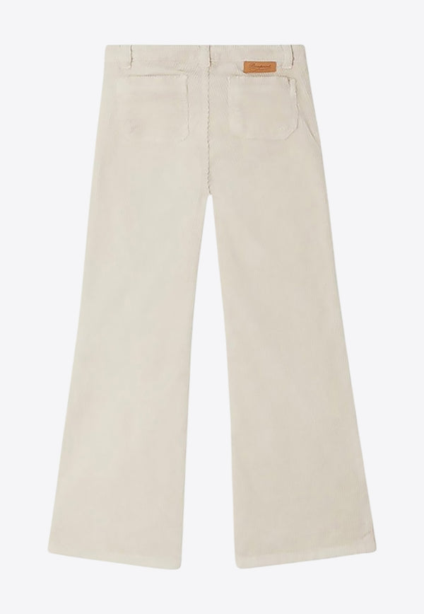 Bonpoint Girls Junon Corduroy Pants White W04GPAW00009-BCO/P_BONPO-006