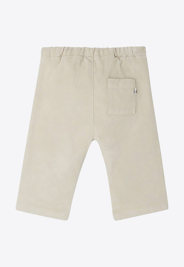 Bonpoint Babies Corduroy Bandy Pants White W04ZPAW00002-ACO/P_BONPO-006