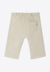 Bonpoint Girls Corduroy Bandy Pants White W04ZPAW00002-BCO/P_BONPO-006