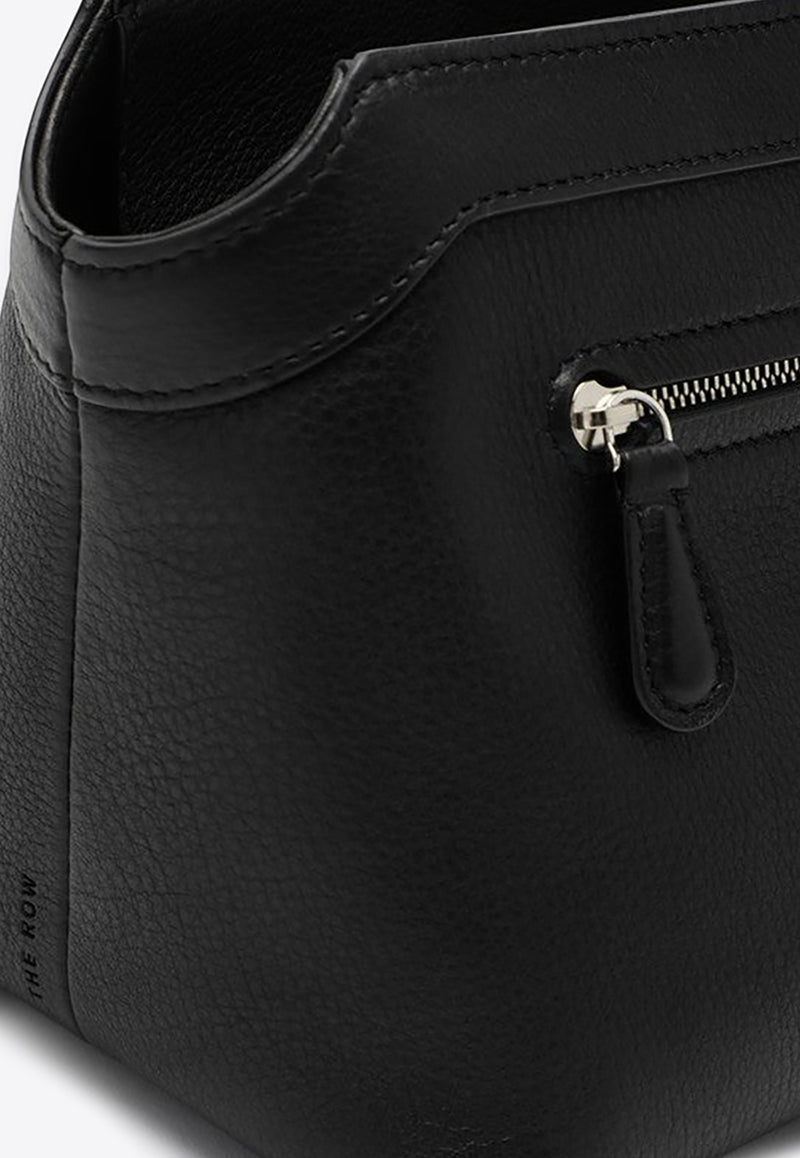 The Row Terrasse Grained Leather Clutch Bag Black W1674L97/P_THERO-BLPL