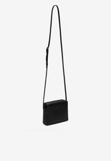 The Row Regent Nappa Leather Shoulder Bag  Black W1720L108/P_THERO-BLANS